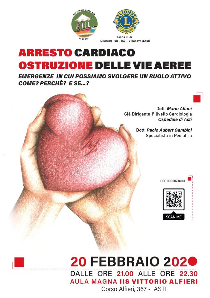 Liceo Classico e Lions Club Villanova insieme per informare sugli interventi di primo soccorso