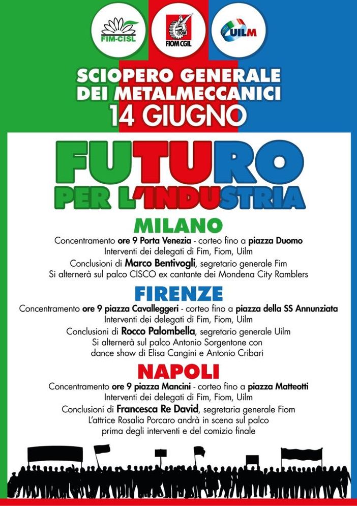 Pafundi: ecco perché venerdì i metalmeccanici scenderanno in piazza