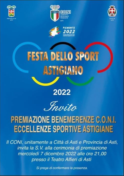 Sport in festa nello splendido contesto del Teatro Alfieri di Asti