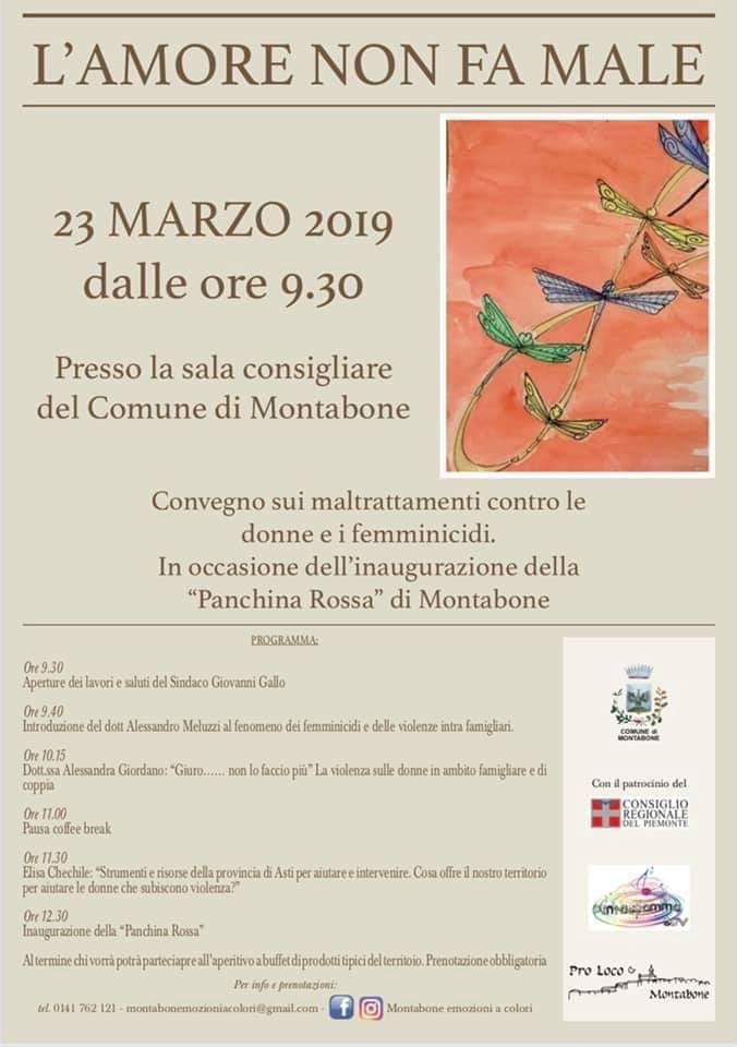 Sabato a Montabone un incontro sulle violenze domestiche