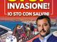 La locandina della campagna leghista