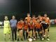 Foto di gruppo per i vincitori del torneo del Poldo di Castelnuovo Belbo