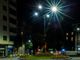 Illuminazione pubblica in piazza Vittorio Veneto, ad Asti