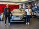Massimo Cotto e Dindo Capello con la nuova Audi Q4 e-tron Massimo Cotto e Dindo Capello con la nuova Audi Q4 e-tron