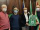 Sindaco Rasero con rappresentanti della Croce Verde di Asti