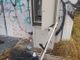 Lungo Tanaro: vandalizzata la cabina elettrica vicino al depuratore. Un'altra storia di ordinaria inciviltà (FOTO)