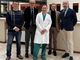 Da sinistra: LV Xiao, Vincenzo Sorisio, Paolo Ossola, Francesco Arena, Maurizio Rasero