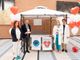 Edna Annalisa Biase, infermiere esperto del Coordinamento Ospedaliero per il Procurement di Organi e Tessuti (COP), il direttore generale dell’Asl AT, Francesco Arena, la dottoressa Silvia Perno, responsabile del Coordinamento Ospedaliero per il Procurement di Organi e Tessuti (COP), Roberta Broda, direttore del Presidio Ospedaliero Cardinal Massaia