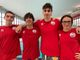 I giovani atleti dell'Asti Nuoto impegnati ai Criteria Giovanili