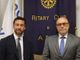 Marchisio con il presidente Mela