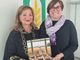 Mariagrazia Baravalle e Cristina Bello (presidente sezione di prodotto corilicoltura di Asti Agricoltura)