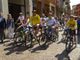 La partenza della manifestazione sportiva