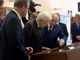 Sergio Mattarella visita la mostra