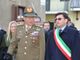 Il generale Graziano con il sindaco di Villanova Roberto Peretti