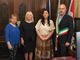 Ricevuta dal sindaco di Asti Rasero Shima Allahi vincitrice del secondo premio a 'Lingua Madre&quot;