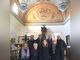 Volontari Per San Rocco col sindaco Macchia e la presidente Grosso  