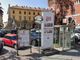 La bacheca di piazza Roma
