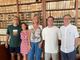 Gli amministratori Giovanni Pelazzo (consigliere), Katia Ascone (Consigliera), Annamaria Tosti (assessore), Alessandro Gallo (Cons.) e Mauro Stroppiana (vice sindaco)