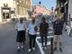 Da sinistra: ex vicesindaco di Nizza Monferrato e membro di Politeia Sergio Perazzo, l'ex sindaco di Nizza Monferrato e presidente di Politeia Maurizio Carcione, il cittadino Gianni Carboni e Mario Castino del direttivo di Politeia