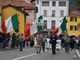 Nella foto di Daniele Piroso l’apertura del corteo degli Alpini astigiani