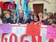 Una protesta dei lavoratori della Casa di riposo Città di Asti (Archivio)