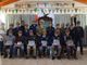 Alcuni alpini astigiani presenti alla presentazione del libro con il Tenente Colonnello Mario Renna. (ph. Daniele Piroso)
