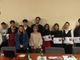 Foto di gruppo al termine della consegna delle Borse di studio