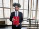 Francesco Rosso con la tesi di laurea