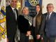 Hicham Barida, Diana Bertolino, Gaia Frunzio (Presidente del Rotary Club Alba e Marco Dotta