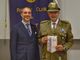 Nella foto Alberto Bazzano e il colonnello Mario Renna