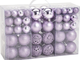 Palline color lilla, tendenza 2024