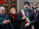 Il sindaco Rasero alla posa della prima pietra d'inciampo