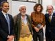Alberto Bazzano, presidente del Rotary, Carlo Panella, Roberta Bellesini e il presidente dell'associazione Italia - Israele Luigi Florio