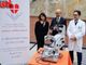 Luisa Amalberto, presidente FAST, Giovanni Gorgoni, direttore generale Asl, Giancarlo Dapavo, dirigente Oculistica (MerfePhoto)