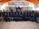 Il gruppo degli Alpini presenti alla serata con seduto al centro, il presidente nazionale (Ph Signorini)