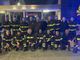 Foto di gruppo con i colleghi per il neo pensionato