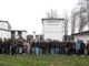Il gruppo in visita agli impianti di Cantarana