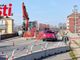 Un'immagine del ponte pedonale di corso Savona (Ph. Merfephoto - Efrem Zanchettin)
