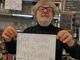 La risposta ai dazi Usa del bar Roma di Santo Stefano Belbo (Ph Facebook di Filippo Larganà)