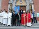 L'apertura della chiesa a Frinco