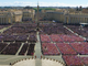 La folla oceanica presente a San Pietro alle esequie di Papa Francesco (Vatican Media)