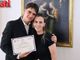 Alessio Mancellari con la mamma (MerfePhoto)