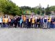 Il gruppo di partecipanti alla CamminAutismo.a Revigliasco d’Asti