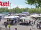 Uno scatto (ph. Merfephoto - Efrem Zanchettin) che documenta le poche presenze al mercato nel giorno della recentissima Carolingia