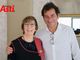 Luca Mogliotti con Ornella Gagliardi, dal 1983 storica governante della struttura (Merphefoto)