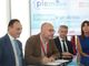 Il sindaco Rasero alla firma com il presidente Cirio Il sindaco Rasero alla firma com il presidente Cirio