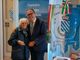 In foto: Spartaca Irlando con il sindaco Enrico Cavallero