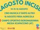 A Incisa Scapaccino rinasce la tradizione con il Ferragosto Incisiano