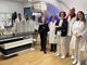 In foto l’equipe di Fisica Sanitaria nel reparto di Radioterapia, al centro il direttore generale dell’Asl AT, Giovanni Gorgoni, a sinistra la dottoressa Simonetta Amerio