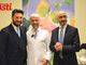 L'assessore Riboldi con il dg Gorgoni all'open day al Cardinal Massaia (in mezzo il dirigente Oncologia)